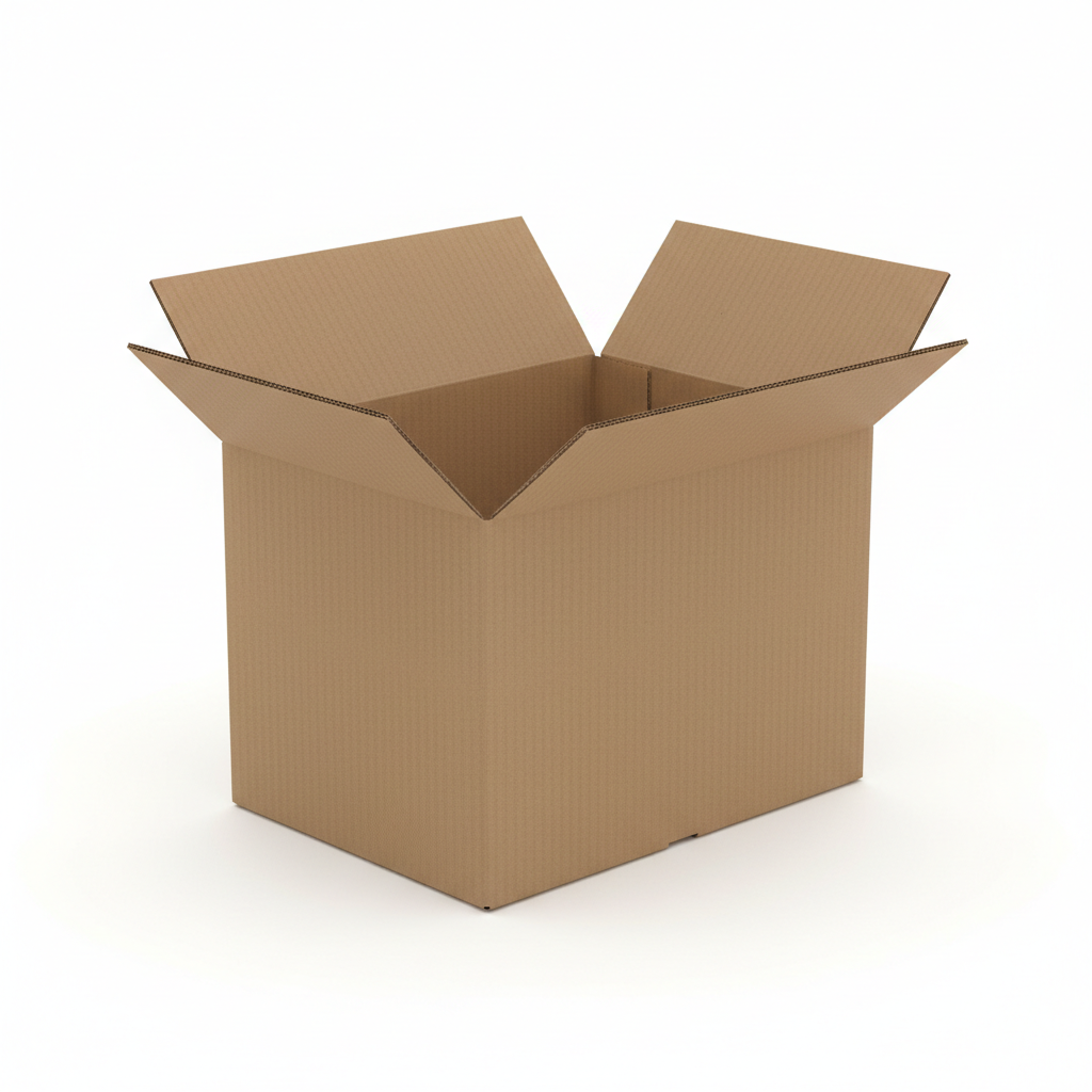Kraft Shipping Box — 10" x 8" x 6" (Case of 25)