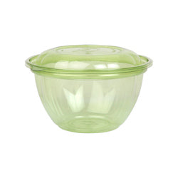 Green Salad Bowl with Done Lid