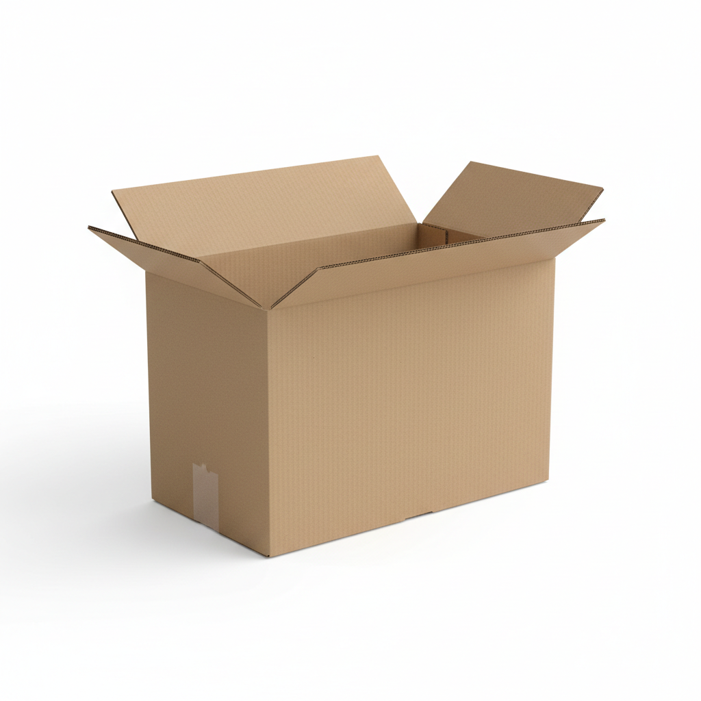 Kraft Shipping Box — 12" x 12" x 6" (Case of 25)