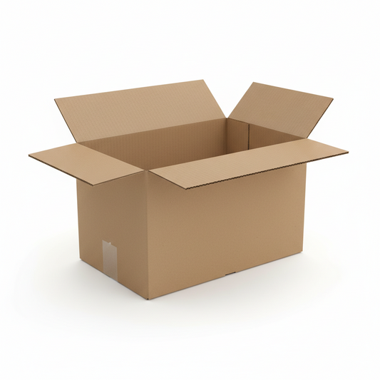Kraft Shipping Box — 14" x 10" x 6" (Case of 25)