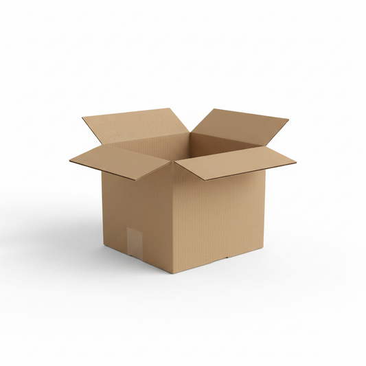Kraft Shipping Box — 8" x 6" x 4" (Case of 25)