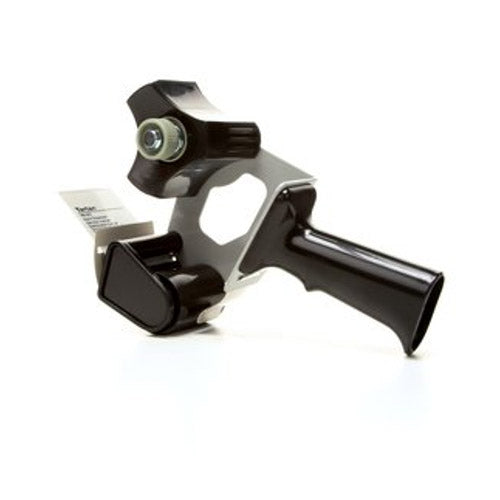 2" UTILITY TAPE DISPENSER BLK W/BRAKE PISTOL